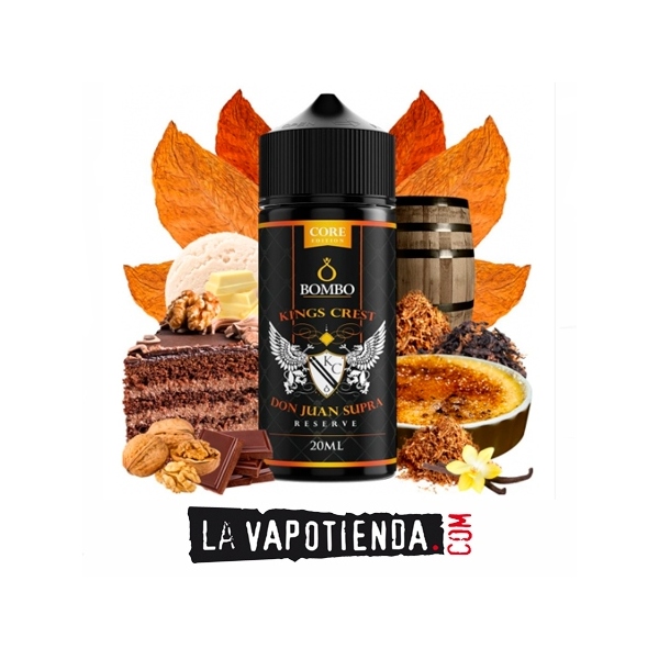 Aroma Don Juan Supra Reserve 20ml/120 (Longfill) - Kings Crest Core Ed