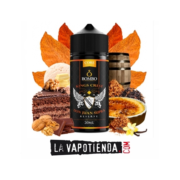 Aroma Don Juan Supra Reserve 20ml/120 (Longfill) - Kings Crest Core Ed