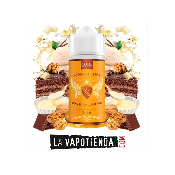 Aroma Don Juan Custard 20ml/120 (Longfill) - Kings Crest Core Edition