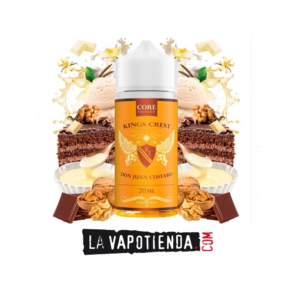 Aroma Don Juan Custard 20ml/120 (Longfill) - Kings Crest Core Edition