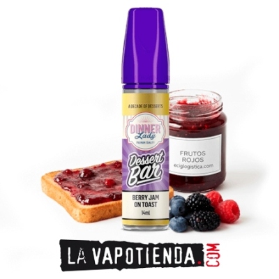 Aroma Berry Jam On Toast 14ml/60 (Longfill) - Dinner Lady Dessert Bar