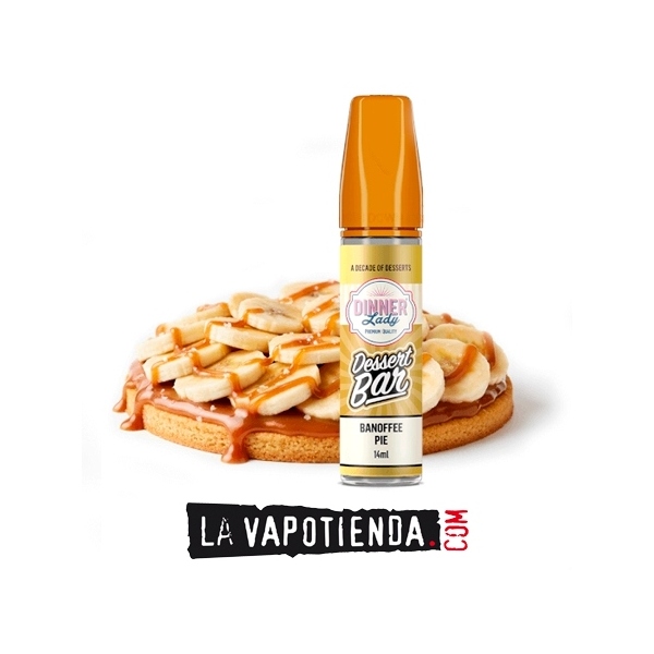 Aroma Banoffee Pie 14ml/60 (Longfill) - Dinner Lady Dessert Bar