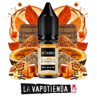 Supra Aldonza Reserve 10ml - Platinum Tobaccos Nic Salts by Bombo Core