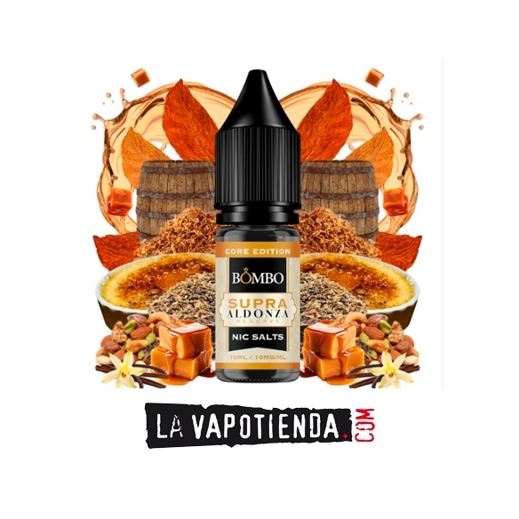 Supra Aldonza Reserve 10ml - Platinum Tobaccos Nic Salts by Bombo Core