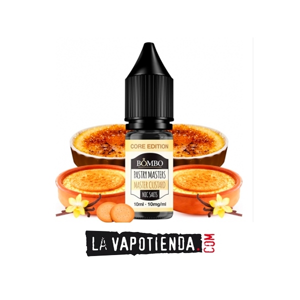 Master Custard 10ml - Pastry Masters Nic Salts by Bombo Core Edition