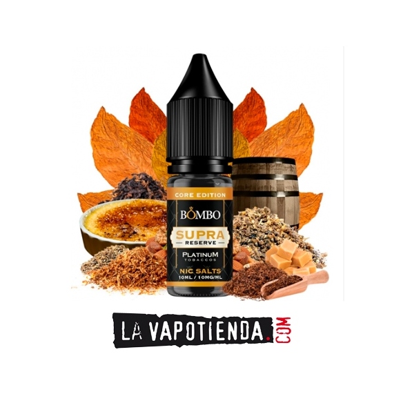 Supra Reserve 10ml - Platinum Tobaccos Nic Salts by Bombo Core Edition