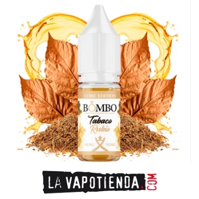 Tabaco Rubio 10ml - Bombo Core Edition Nic Salts - LA VAPOTIENDA -