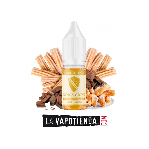 Don Juan Churro 10ml - Kings Crest Core Edition Salts - LA VAPOTIENDA