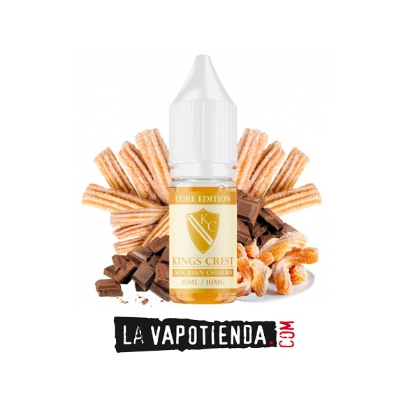 Don Juan Churro 10ml - Kings Crest Core Edition Salts - LA VAPOTIENDA