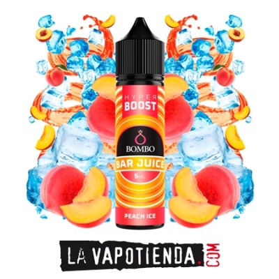 Aroma Peach Ice 5ml/60 (Longfill) - Bombo Bar Juice Hyper Boost