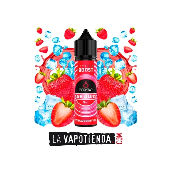 Aroma Strawberry Ice 5ml/60 (Longfill) - Bombo Bar Juice Hyper Boost