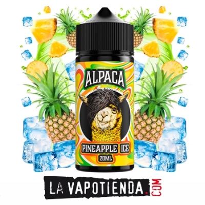 Aroma Pineapple Ice 20ml/120 (Longfill) - Alpaca - LA VAPOTIENDA -