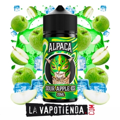 Aroma Sour Apple Ice 20ml/120 (Longfill) - Alpaca - LA VAPOTIENDA -