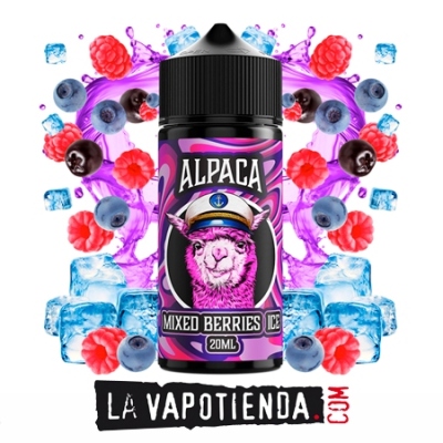 Aroma Mixed Berries Ice 20ml/120 (Longfill) - Alpaca - LA VAPOTIENDA -
