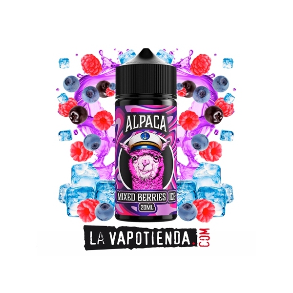 Aroma Mixed Berries Ice 20ml/120 (Longfill) - Alpaca - LA VAPOTIENDA -