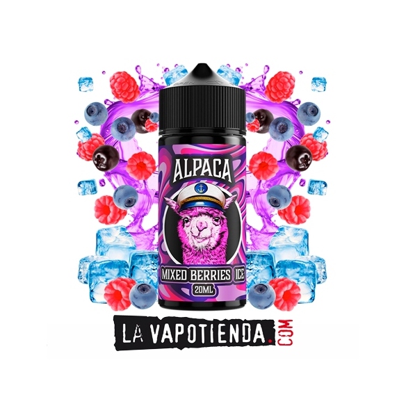 Aroma Mixed Berries Ice 20ml/120 (Longfill) - Alpaca - LA VAPOTIENDA -