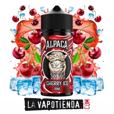 Aroma Cherry Ice 20ml/120 (Longfill) - Alpaca - LA VAPOTIENDA -