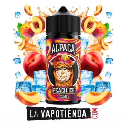 Aroma Peach Ice 20ml/120 (Longfill) - Alpaca - LA VAPOTIENDA -